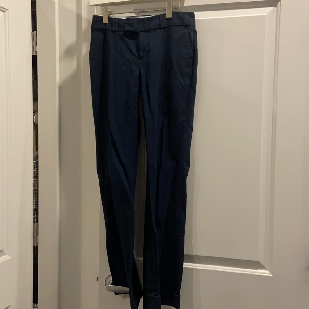 Navy trousers